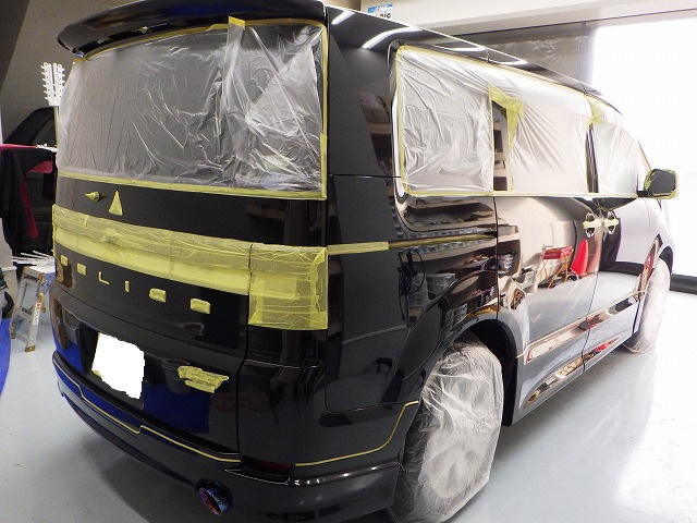 ｍｉｔｕｂｉｓｉ ミツビシ デリカｄ5 2 0ｇパワーパッケージ ローデスト 磨き ガラスコーティング オプション施工終了 車磨き研究所 京都店 の施工車ギャラリー
