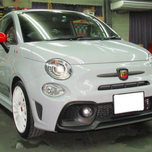 ABARTH アバルト 595 COMPETIZIONE（31214T）磨き＆ガラスコーティング＆オプション施工終了 | 車磨き研究所 京都店・長野店  の施工車ギャラリー